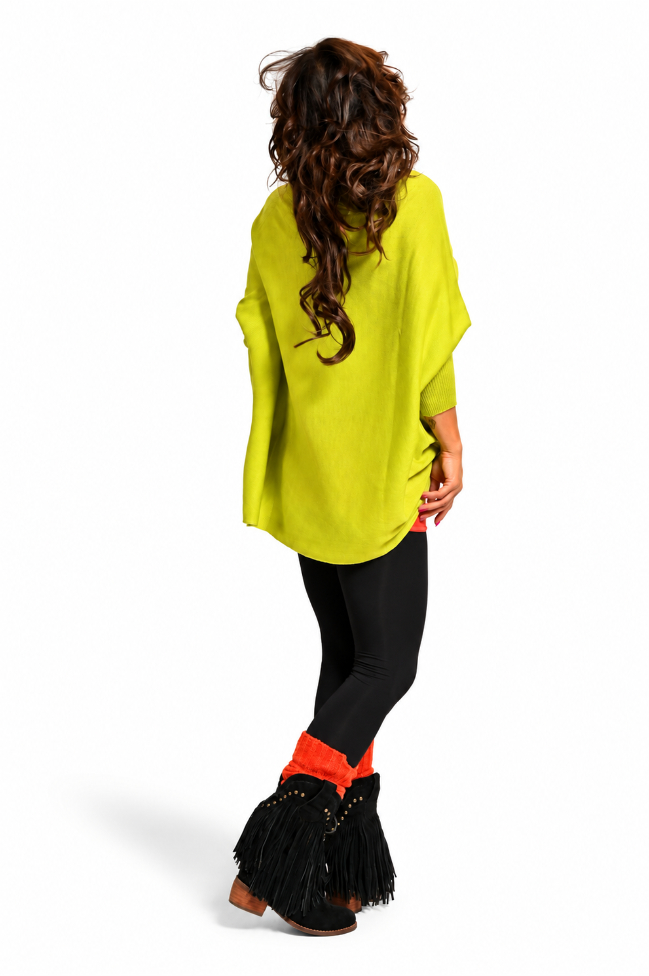 Sweater Vestido Fino - Imagen 4