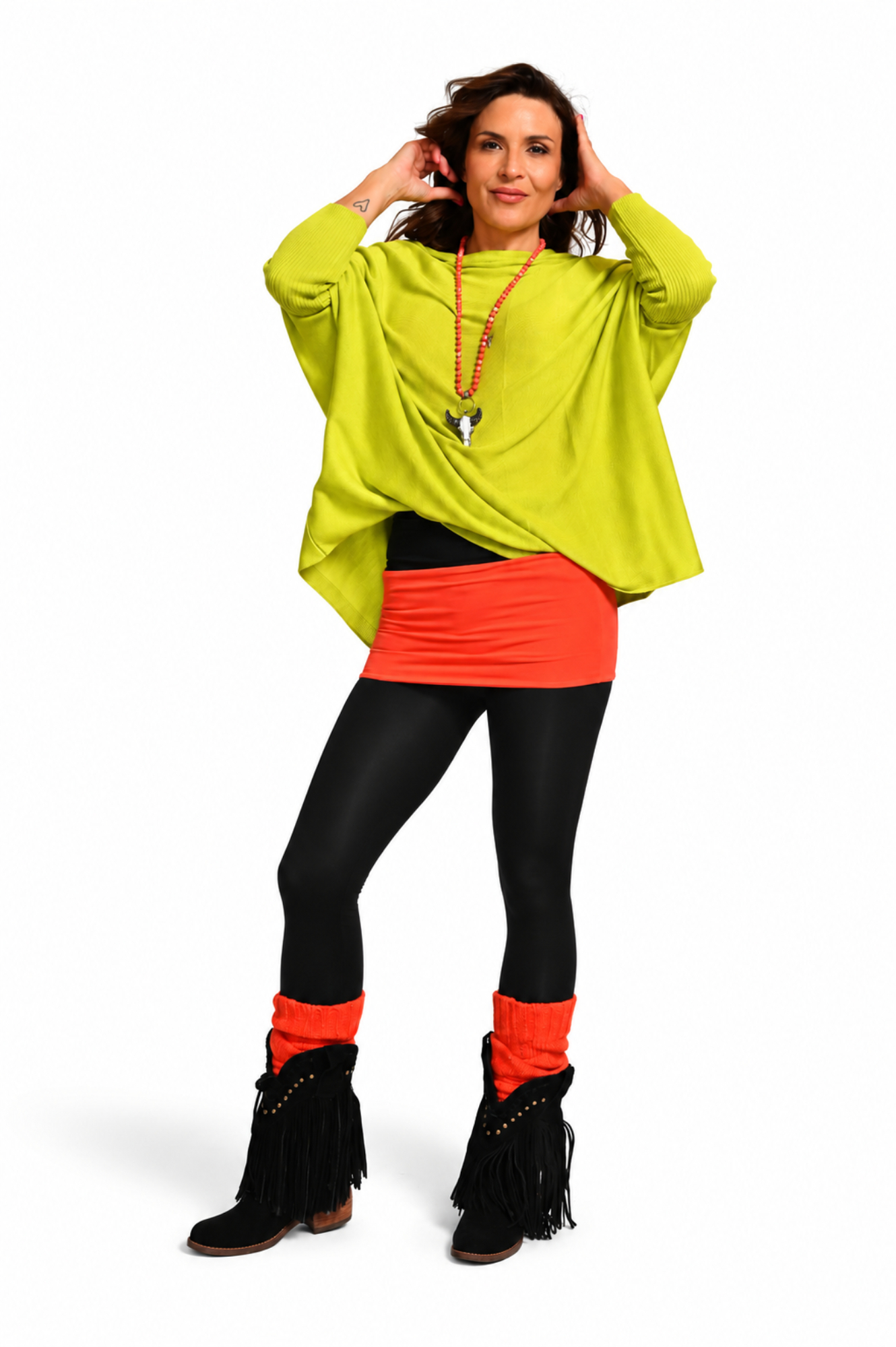 Sweater Vestido Fino - Imagen 2