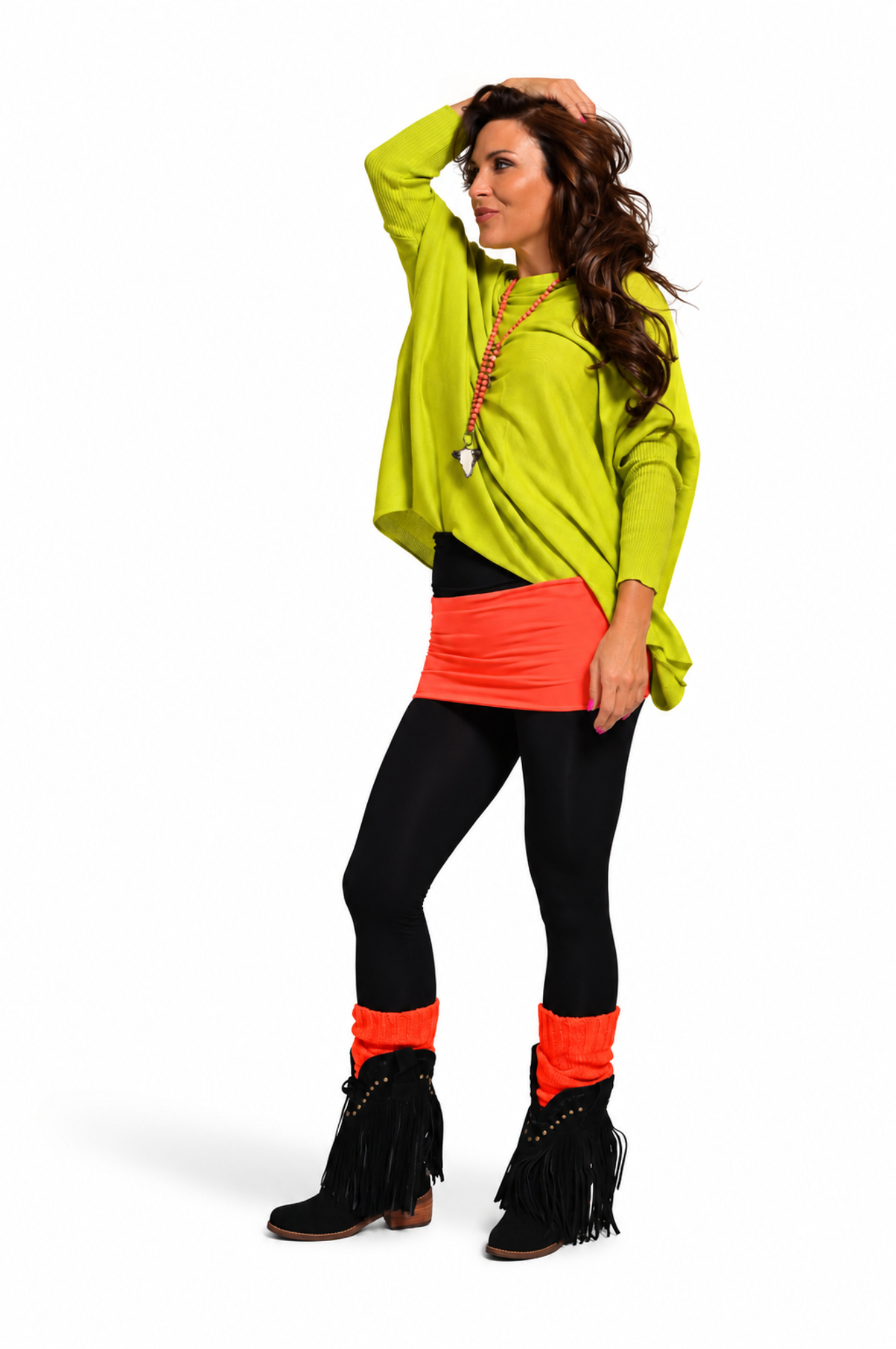 Sweater Vestido Fino - Imagen 12