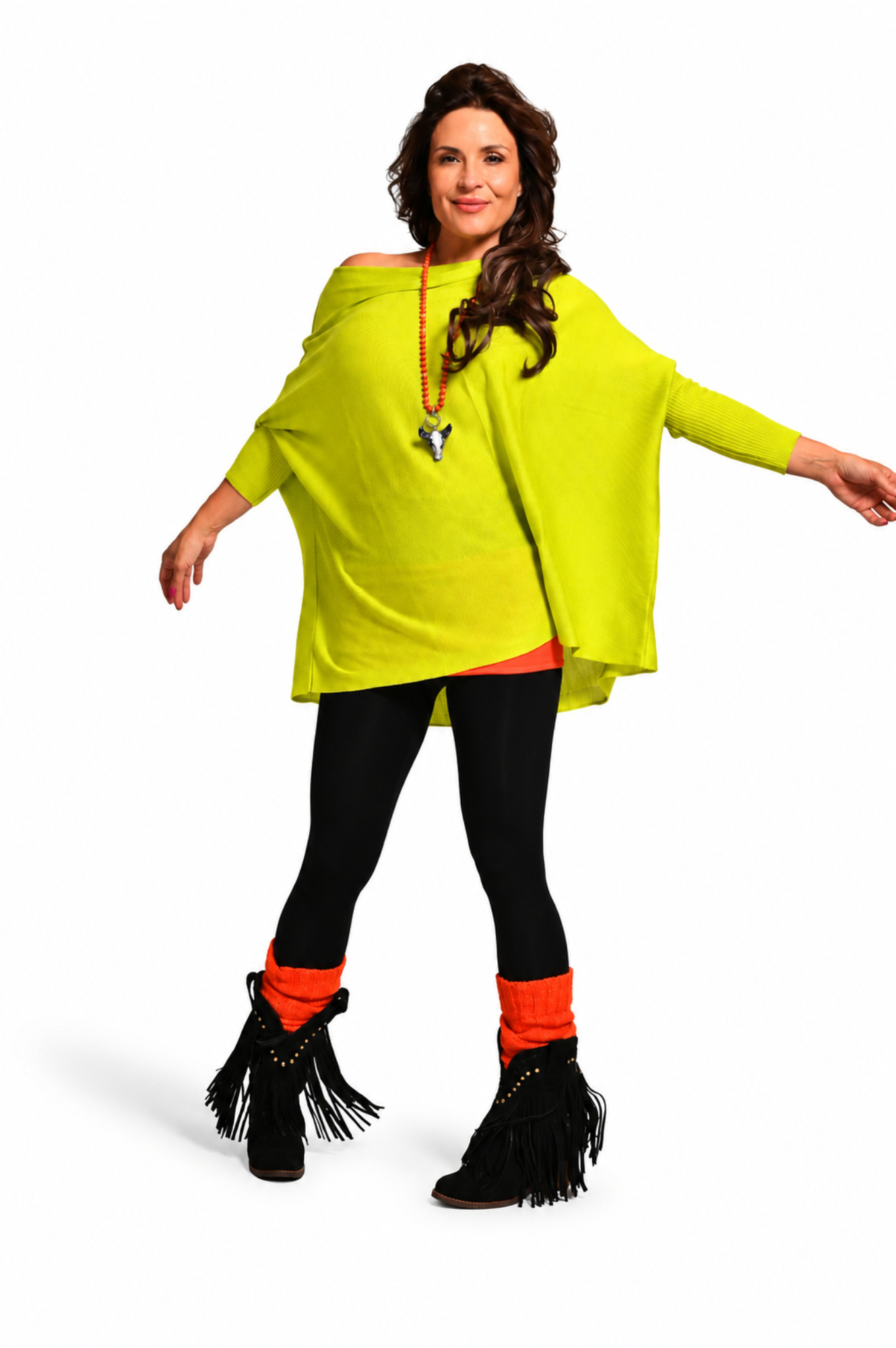 Sweater Vestido Fino - Imagen 6