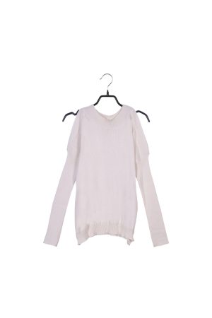 SWEATER SIN HOMBRO ALGODÓN